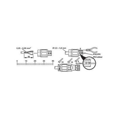 SACC-M 8FS-3QO-0,5-M RM MR - Phoenix Contact - 1145014 - изображение 2