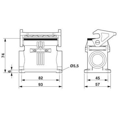 HC-EVO-B10-SHWS-2SSM20-PLRBK - Phoenix Contact - 1421354 - изображение 2