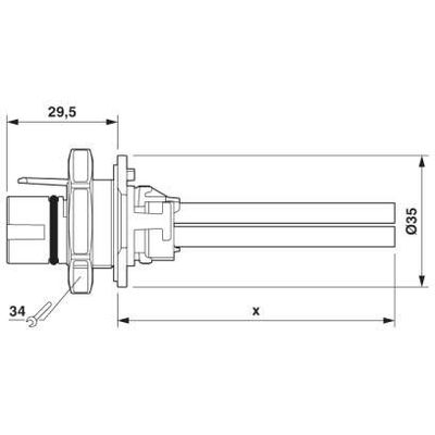 PRC 3-FT25-MC2,5-150 - Phoenix Contact - 1409219 - изображение 4