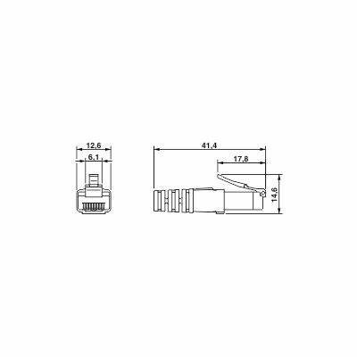 NBC-R4AC1/0,3-94G/R4AC1-BU - Phoenix Contact - 1413158 - изображение 2