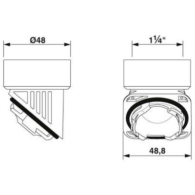 HC-B-TA-NPT-1 1/4-PLR-BK - Phoenix Contact - 1414254 - изображение 2