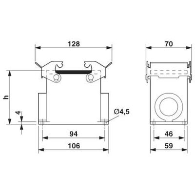 HC-D 50-SMQ-81/O2M32 - Phoenix Contact - 1604910 - изображение 2