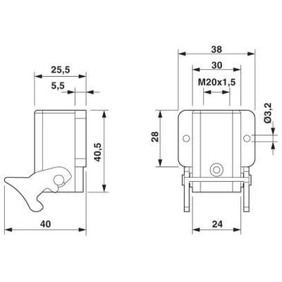 HC-D 7-SML-26/O1STM20/PA - Phoenix Contact - 1674886 - изображение 2