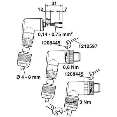 SACC-M12MRB-5PL SH IB - Phoenix Contact - 1424675 - изображение 2