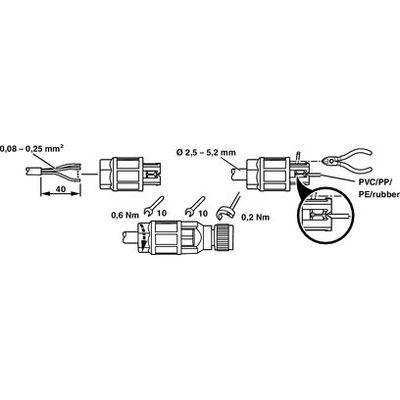 SACC-M 8FS-3QO-0,25-M - Phoenix Contact - 1441040 - изображение 3