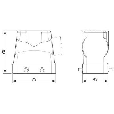 HC-B 10-TFQ-H-O1M25S - Phoenix Contact - 1460072 - изображение 2