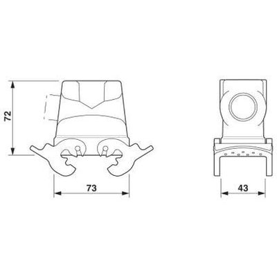 HC-B 10-TMQ-H-O1STM25S - Phoenix Contact - 1460098 - изображение 2