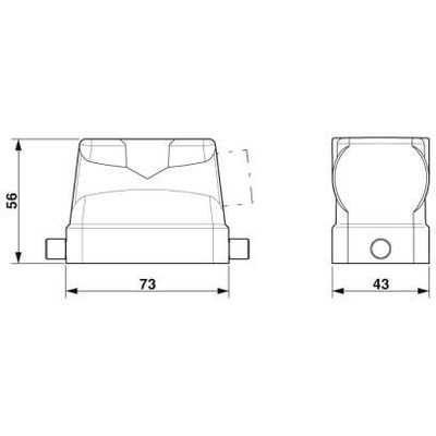 HC-B 10-TFL-N-O1M25S - Phoenix Contact - 1460334 - изображение 2