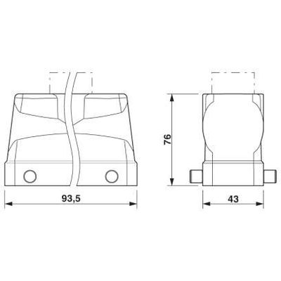 HC-B 16-TFQ-H-O1STM32G - Phoenix Contact - 1460155 - изображение 2