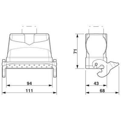 HC-B 16-KML-N-O1PG21 - Phoenix Contact - 1460198 - изображение 2