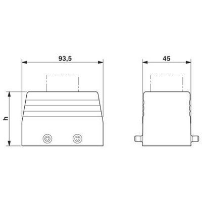 HC-B 16-TFQ-76/M1M32G - Phoenix Contact - 1586468 - изображение 2