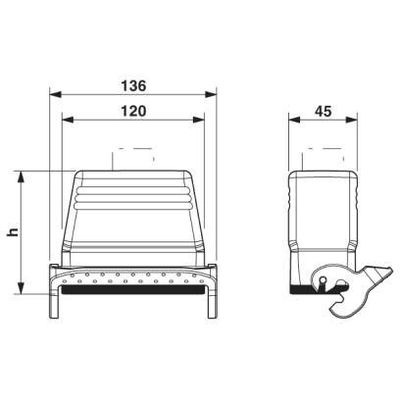 HC-B 24-KML-80/O1STM25 - Phoenix Contact - 1647255 - изображение 2