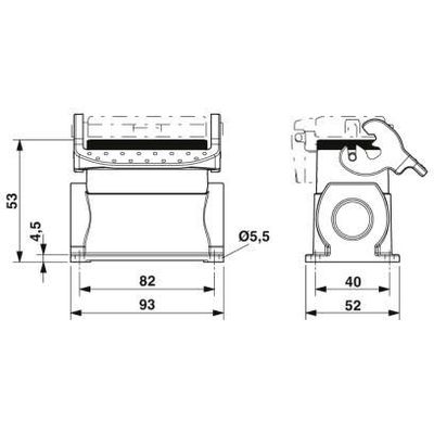 HC-B 10-SMLD-52/O2PG16 - Phoenix Contact - 1673478 - изображение 2