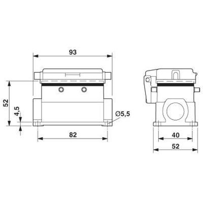 HC-B 10-SFQD-52/O2M25 - Phoenix Contact - 1604748 - изображение 2