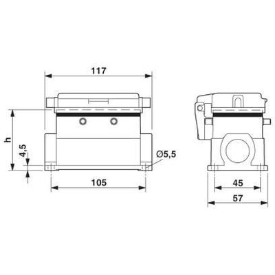 HC-B 16-SFQD-67/O2PG21 - Phoenix Contact - 1673685 - изображение 2