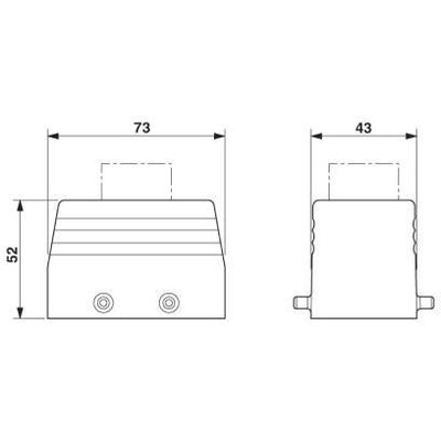 HC-B 10-TFQ-52/O1M25S - Phoenix Contact - 1604772 - изображение 2