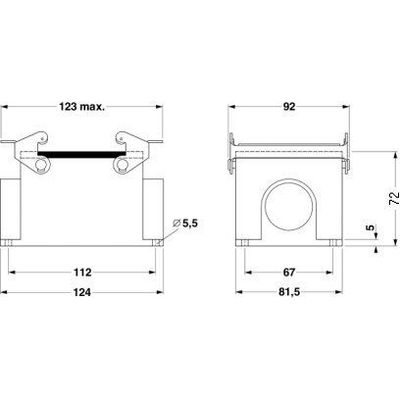 HC-B 32-SMQ-72/O2M32 - Phoenix Contact - 1604868 - изображение 2