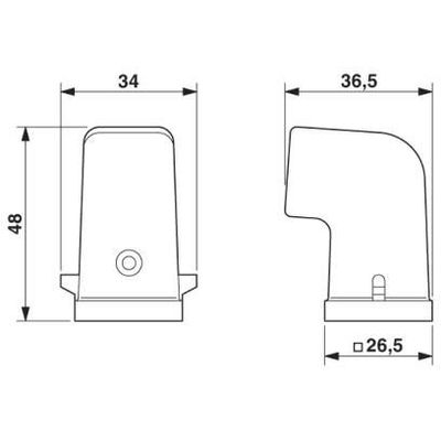 HC-D 7-TFL-48/O1M20S/PA BK - Phoenix Contact - 1413510 - изображение 2