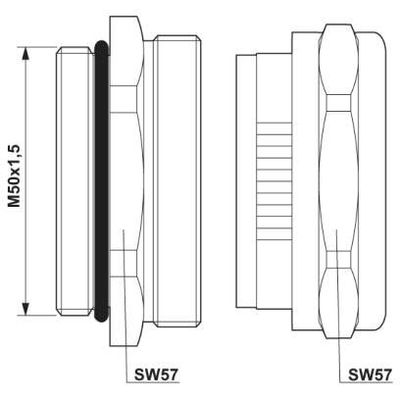 KV-M-M50-GD-(2X9) - Phoenix Contact - 1636538 - изображение 2