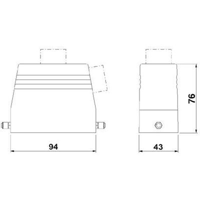 HC-B 16-TFL-76/O1PG21S - Phoenix Contact - 1673834 - изображение 2