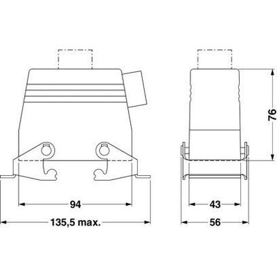 HC-B 16-TMQ-76/O1PG29G - Phoenix Contact - 1674037 - изображение 2