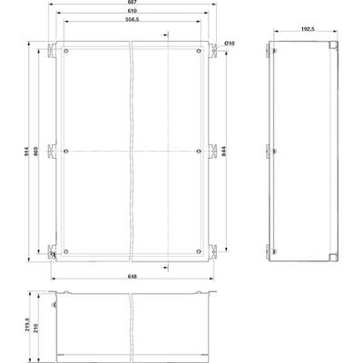 C3 S6 A 610X914X210 - Phoenix Contact - 0899122 - изображение 2