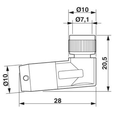SAC-8P- 0,3-PUR/M 8FR - Phoenix Contact - 1130344 - изображение 2