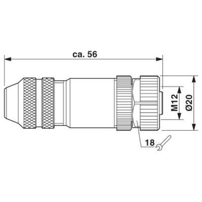 SACC-M12FSB-5CON-PG9 SH AU - Phoenix Contact - 1507777 - изображение 4