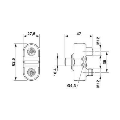 SAC-5PY-FL/ML-FL F VP SH - Phoenix Contact - 1080249 - изображение 2