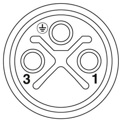 SAC-3P- 1,0-PVC/M12FSS PE WD - Phoenix Contact - 1423058 - изображение 3