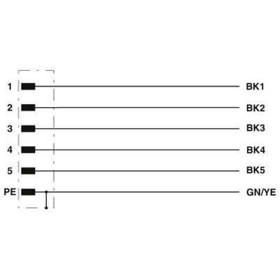 SAC-6P-M12MSM/15,0-PUR PE - Phoenix Contact - 1202478 - изображение 5