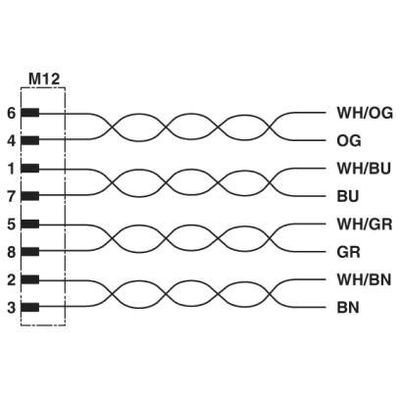 VS-M12FSBPS-M12MSS-94B/10,0 - Phoenix Contact - 1405267 - изображение 4