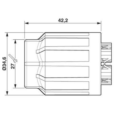 QPD N 4PE2,5 9-16 GY - Phoenix Contact - 1459634 - изображение 2