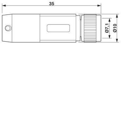 SAC-8P-1,5-PUR/M 8FS SH - Phoenix Contact - 1404147 - изображение 2