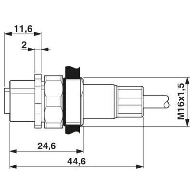 VS-M12FSEC-OE-93E-LI/5,0 - Phoenix Contact - 1404245 - изображение 2