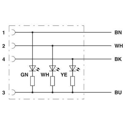 SAC-4P-M12MS-M12FR-3LW/.../... - Phoenix Contact - 1405605 - изображение 4