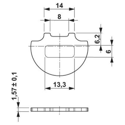 VS-A-F-PLATE-USB-A - Phoenix Contact - 1405044 - изображение 2