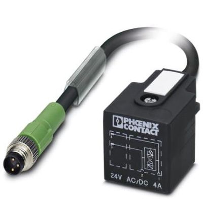 SAC-3P-M 8MS/0,9-PUR/A-1L-V - Phoenix Contact - 1419559
