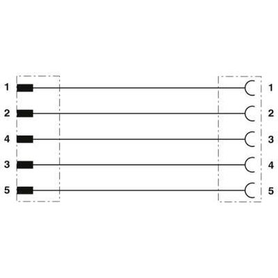 SAC-5P-M12MS/0,3-PVC/FS VA 3/4 - Phoenix Contact - 1410525 - изображение 4