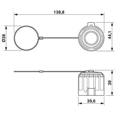 QPD QSK BK 5X6,0 FS - Phoenix Contact - 1411400 - изображение 2