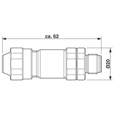 SACC-M12MS-5CON-DM 3-5 SH VA - Phoenix Contact - 1440012 - изображение 3