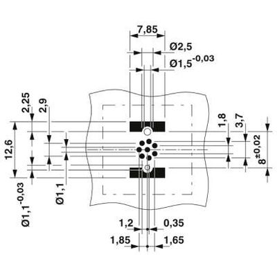 SACC-CIP-M8FS-8P SMD T - Phoenix Contact - 1412232 - изображение 2