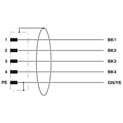 SAC-5P-M12MRK/ 1,5-PUR PE SH - Phoenix Contact - 1414834 - изображение 4