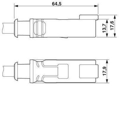 SAC-2P-DTMS/ 1,5-PUR/DTFS - Phoenix Contact - 1414993 - изображение 3