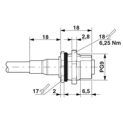 SACCBP-FS-5CON-PG9/2,0-920SCO - Phoenix Contact - 1437546 - изображение 2