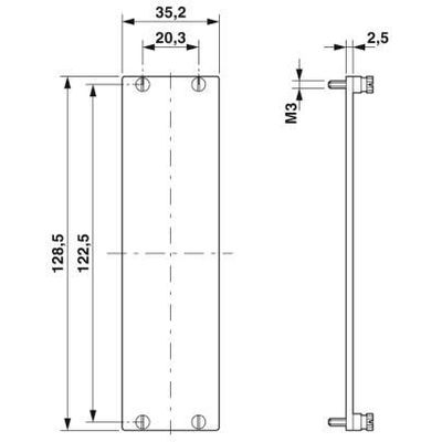 FOC-MODUL:3U-COVER - Phoenix Contact - 1419977 - изображение 2