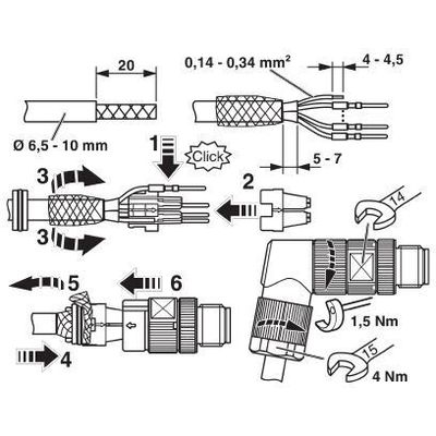 SACC-M12MRX-8CT-CL SH - Phoenix Contact - 1422845 - изображение 2