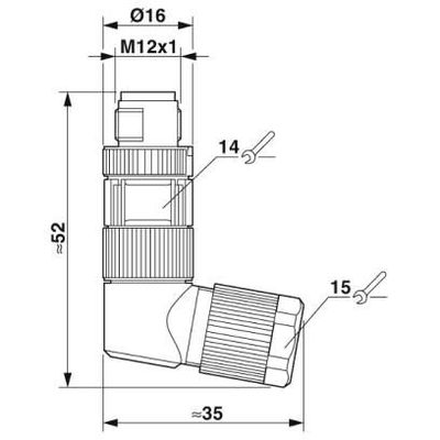SACC-M12MRX-8CT-CL SH - Phoenix Contact - 1422845 - изображение 3