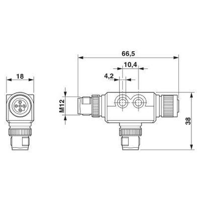 SAC-5PT-FB/2XMB PBDP SH - Phoenix Contact - 1424711 - изображение 2
