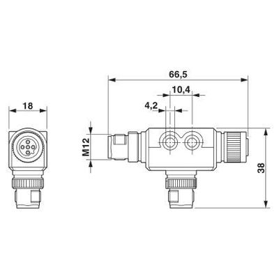 SAC-5PT-FB/MB-MBF PBDP SH - Phoenix Contact - 1424713 - изображение 2